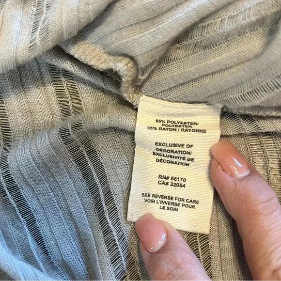 Free People Star Gazer Lily Poncho Sheer Gauzy Beaded Embroidery Lace Sheer S - Picture 8 of 9